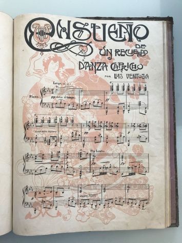 Vecchio libro di musica - Foto 4