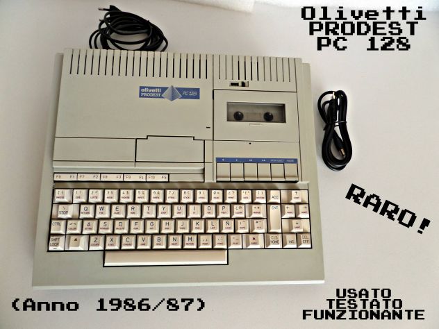 Olivetti Prodest PC 128 (Anno 1986) Funzionante, RARO!