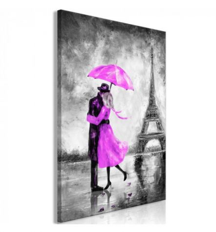 Quadro Innamorati A Parigi - Viola - ARREDALACASA