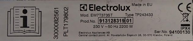 Lavatrice Electrolux PerfectCare 700 carica da alto - Foto 2