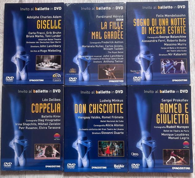 16 DVD INVITO AL BALLETTO PIU' Roberto Bolle Vol. 2 - Foto 2