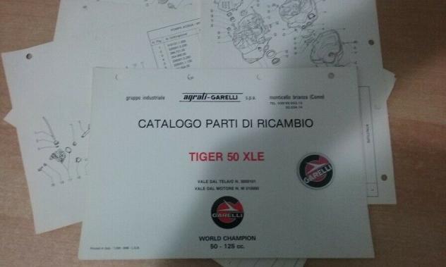 Catalogo ricambi Garelli Tiger 50 XLE GR