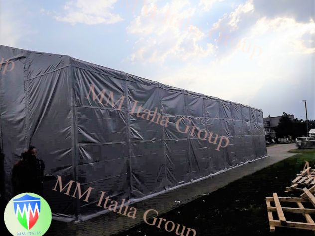 Tendoni, Tensostrutture Coperture in Pvc su misura, MM Italia Group - Foto 4