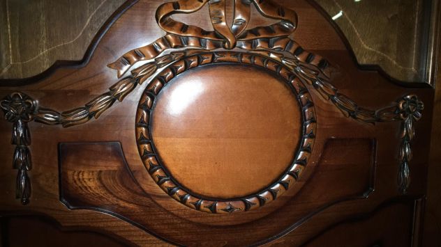 CRISTALLIERA LEGNO MASSELLO IN STILE - Foto 7