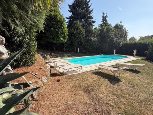 lgg590 - prestigiosa villa singola con ampio giardino, piscina e doppio box - Foto 13