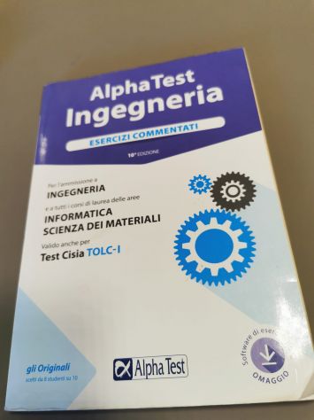 Libri Alpha Test Ingegneria (blocco di 4 libri) - Foto 3