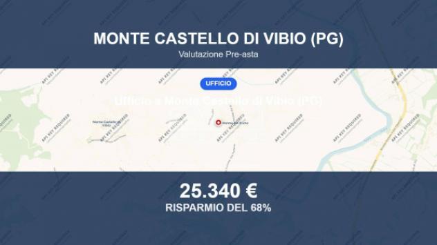 Immobile in asta di 75 m² in vendita a Monte Castello di Vibio