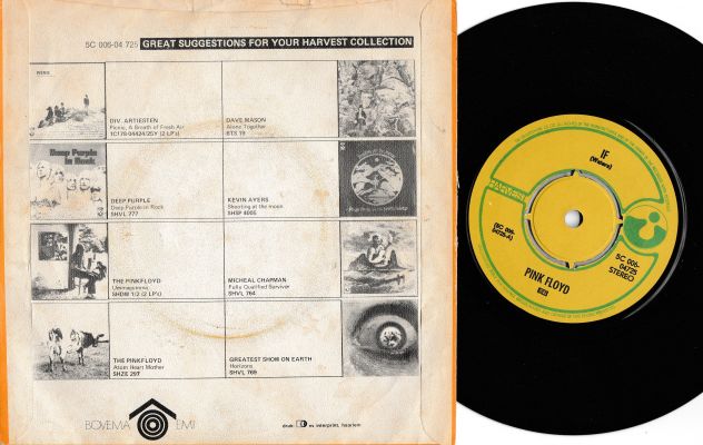 PINK FLOYD - Arnold Layne (Syd Barrett) IF (Waters) 7'' / 45 giri 1967 Harvest - Foto 2