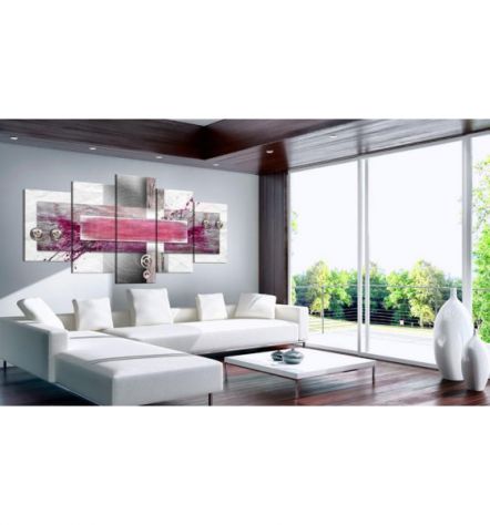 Quadro Con 4 Sfere - Rosa - 100x50 E 200x100 ARREDALACASA - Foto 2