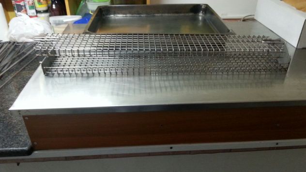 Griglie in acciaio inox per girarrosto