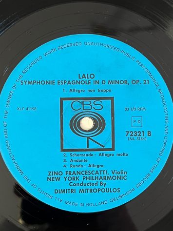 Vinile Francescatti collezione - Foto 2