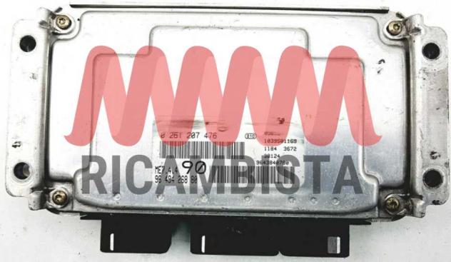 0261207476 9649426880 Citroen Xsara 1.6 centralina motore Bosch