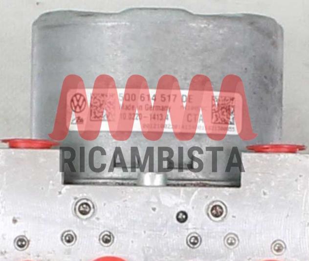 5Q0 614 517 DE Volkswagen Golf Sportwagen centralina ABS gruppo pompa ATE - Foto 2