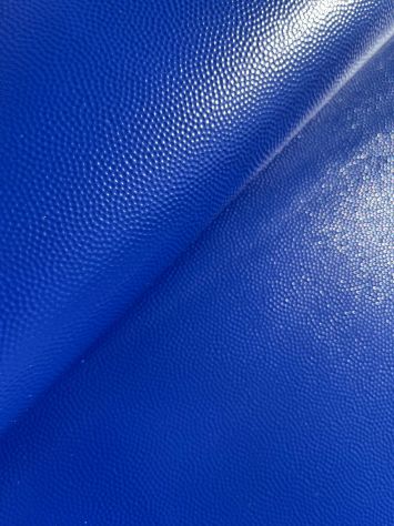 Pelle di vitello stampa chicco di riso Azzurro - Sp.1,7 - Foto 6