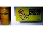2 scatole latta pubblicitarie di poste italiane