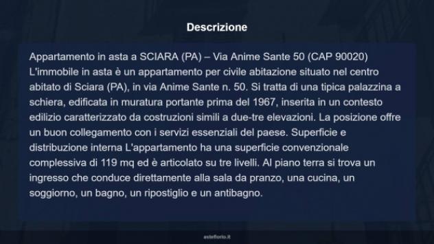 Immobile in asta di 119 m² in vendita a Sciara - Foto 13