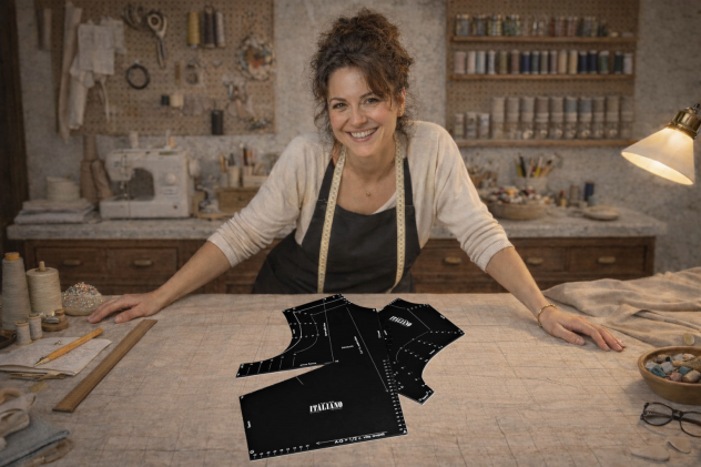 Metodo brevettato per creare cartamodelli di abiti su misura – Kit completo - Foto 5