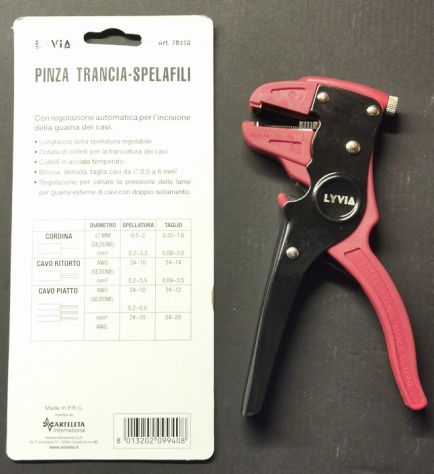 pinza spelafili nuova Lyvia