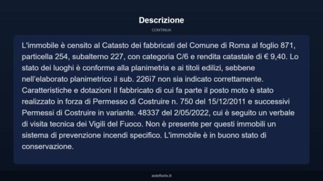 Immobile in asta di 2 m² in vendita a Roma - Foto 4