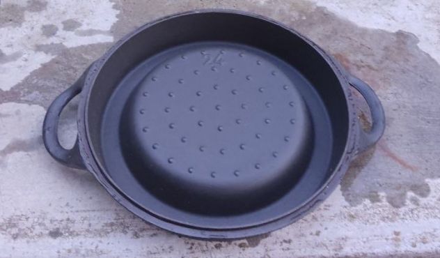 pentola in ghisa con coperchio DOUFEU - LECREUSET cm24 diametro