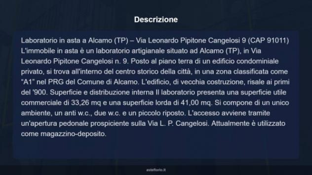 Immobile in asta di 41 m² in vendita a Alcamo - Foto 8