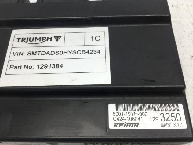 TRIUMPH SCRAMBLER XE 1200 CENTRALINA MOTORE CDI DA CODIFICARE 2021 2023 - Foto 7