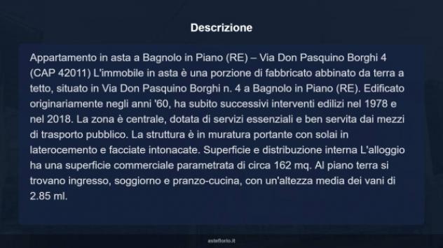 Immobile in asta di 162 m² con più di 5 locali e box auto doppio in vendita a Bagnolo in Piano - Foto 16