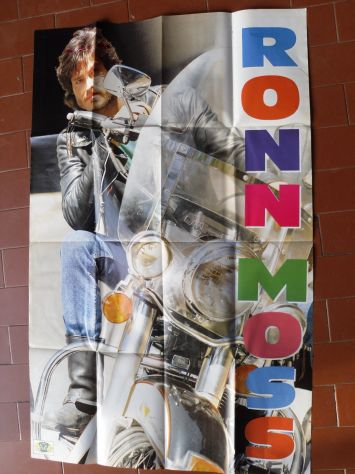 MANIFESTO POSTER RONN MOSS E MARCO MASINI - MISURE CM. 85X53 - - Foto 2