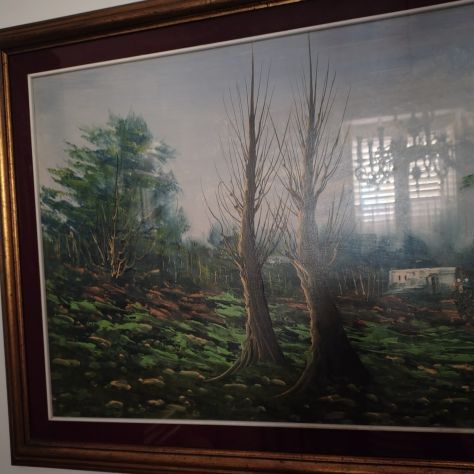 Quadro con cornice Bosco - Foto 2