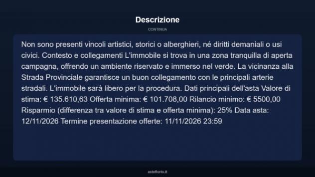 Immobile in asta di 298 m² in vendita a Campagnano di Roma - Foto 12