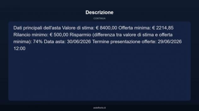 Immobile in asta di 14 m² in vendita a Teglio - Foto 8