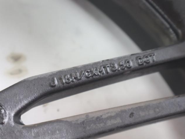 HONDA SH 300 42650K53D00ZA CERCHIO RUOTA POSTERIORE 16X3.50 16 - 20 REAR WHEEL - Foto 5