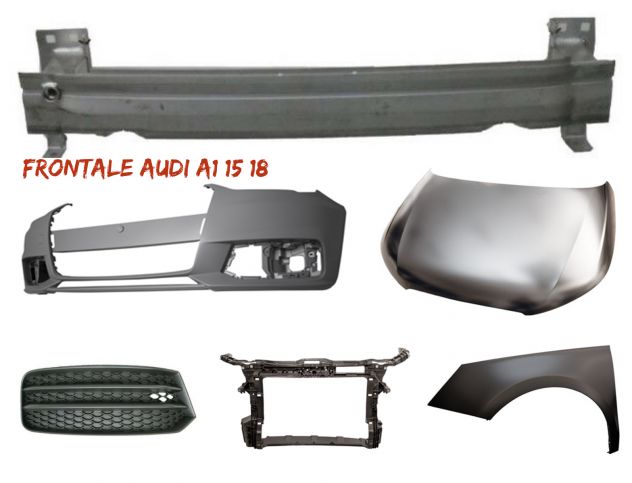 Audi A1 frontale cofano airbag 2015>18 S line