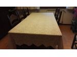 Tovaglia grande cotone ecru  uncinetto