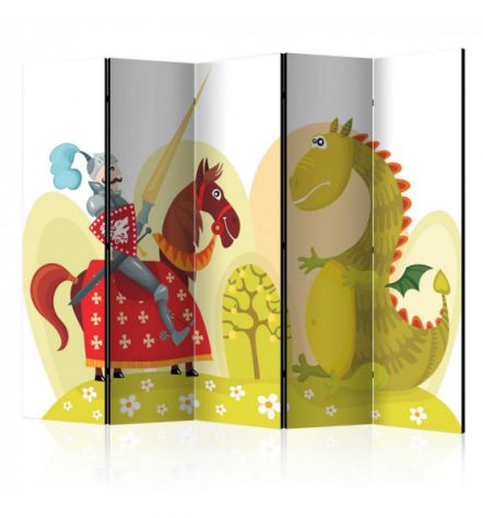 Paravento ARREDALACASA Per Bambini N. 17 Con 5 Ante