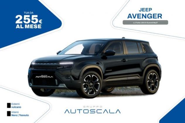 JEEP Avenger 1.2 Turbo 100 CV Summit My27 rif. 24144952