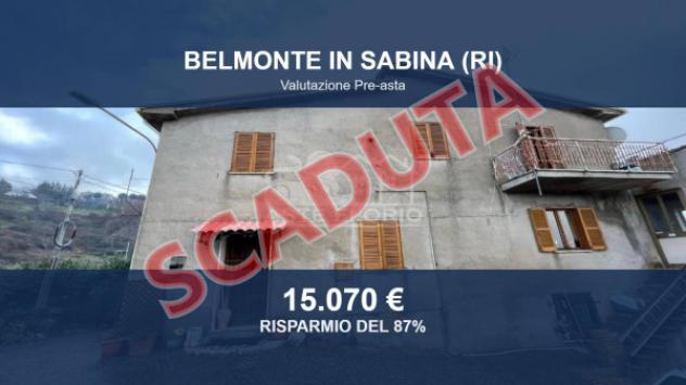 Immobile in asta di 215 m² con più di 5 locali in vendita a Belmonte in Sabina