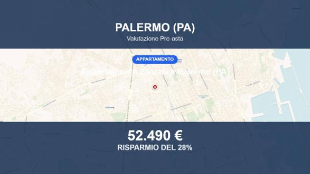 Immobile in asta di 43 m² in vendita a Palermo
