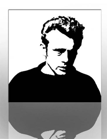 James Dean dipinto a mano pop art - Foto 2