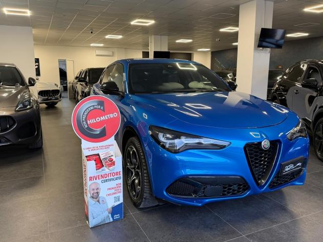 ALFA ROMEO STELVIO VELOCE 2.2 210CV Q4 PELLE NAVI CAM ANNO 2023 - Foto 3