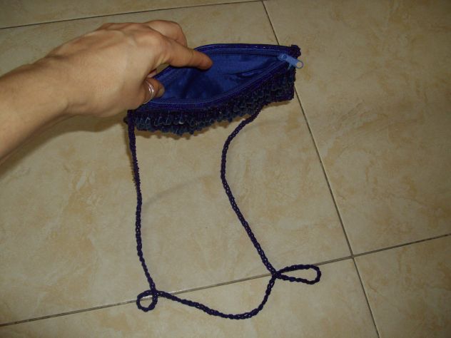 Borsetta blu - Foto 3