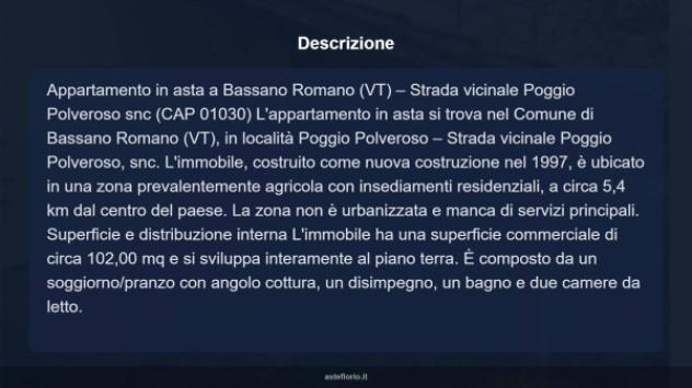 Immobile in asta di 102 m² in vendita a Bassano Romano - Foto 16
