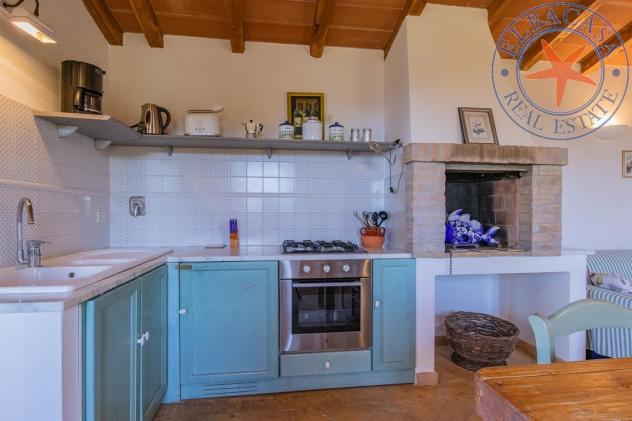 CAPOLIVERI - ELBA - VILLA DI CHARME VISTA MARE E IN PIETRA - Foto 16