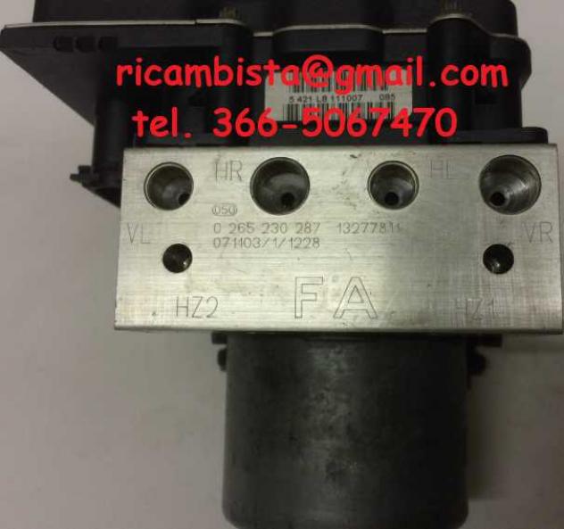 0265230287 0265950513 13277811 ABS Opel Corsa Sistema Bosch