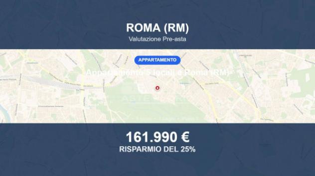 Immobile in asta di 55 m² in vendita a Roma