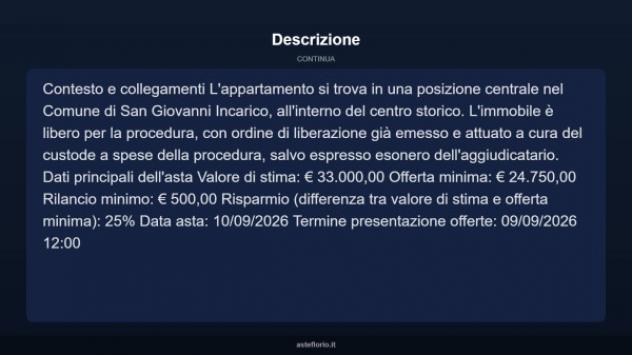 Immobile in asta di 59 m² in vendita a San Giovanni Incarico - Foto 12