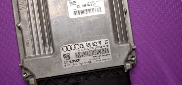 ECU AUDI A4 A5 2.0 TDI 0281016141 03L906022NP EDC17CP20 - Foto 3