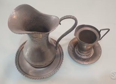 Set vintage in peltro 95% Made in Italy