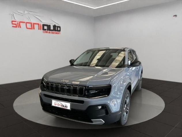 Jeep Avenger 1.2 turbo e-hybrid mhev Summit 110cv