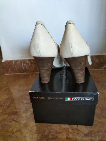 Scarpe donna vera PELLE n 40 - Foto 3
